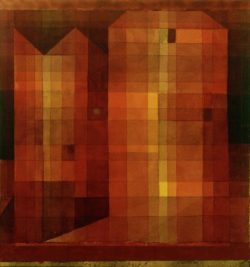 Paul Klee "Burg 1" 25 x 27 cm