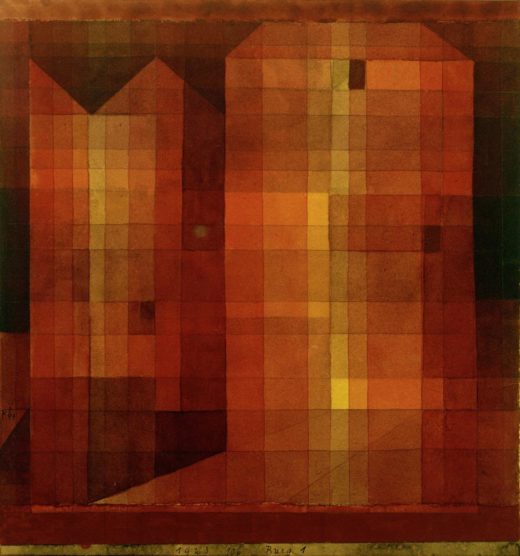 Paul Klee „Burg 1“ 25 x 27 cm 1
