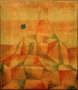 Paul Klee "Burghügel" 44 x 52 cm