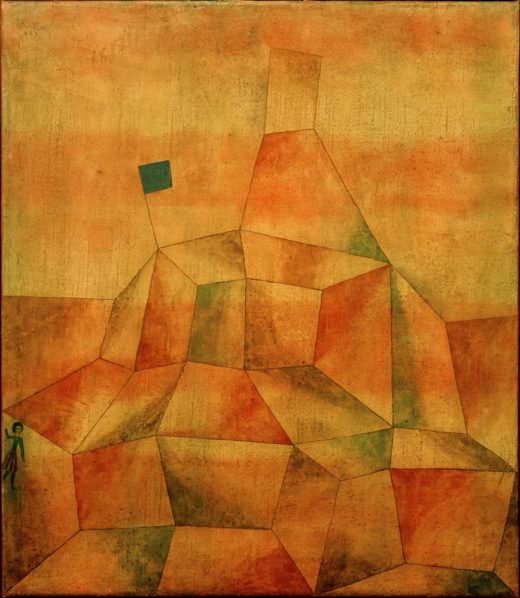 Paul Klee „Burghügel“ 44 x 52 cm 1