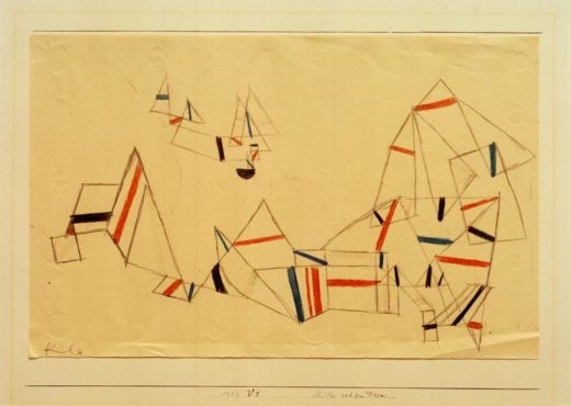 Paul Klee „Schiffe nach dem Sturm“ 33 x 21 cm 1