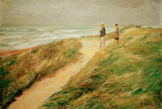 Max Liebermann „Düne und Meer“ 73 x 51 cm 1